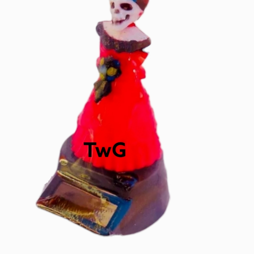 5-Solar Powered Dancing Devil, Bride, Dead Boy, Swinging Ghost, & Your choice - Picture 2 of 11